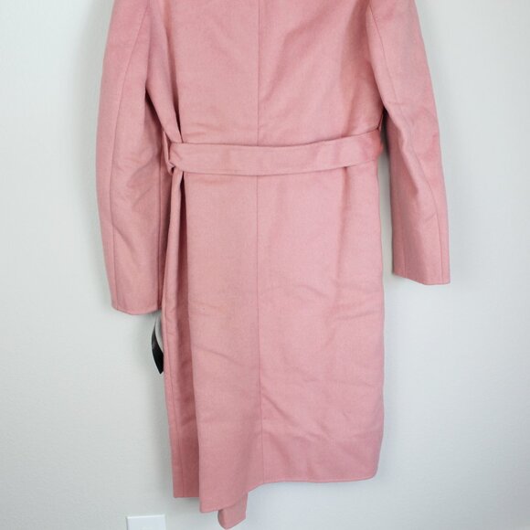 NWT LAUREN RALPH LAUREN Double Face Wool Blend Wrap Coat for Work to Events - Picture 8 of 10